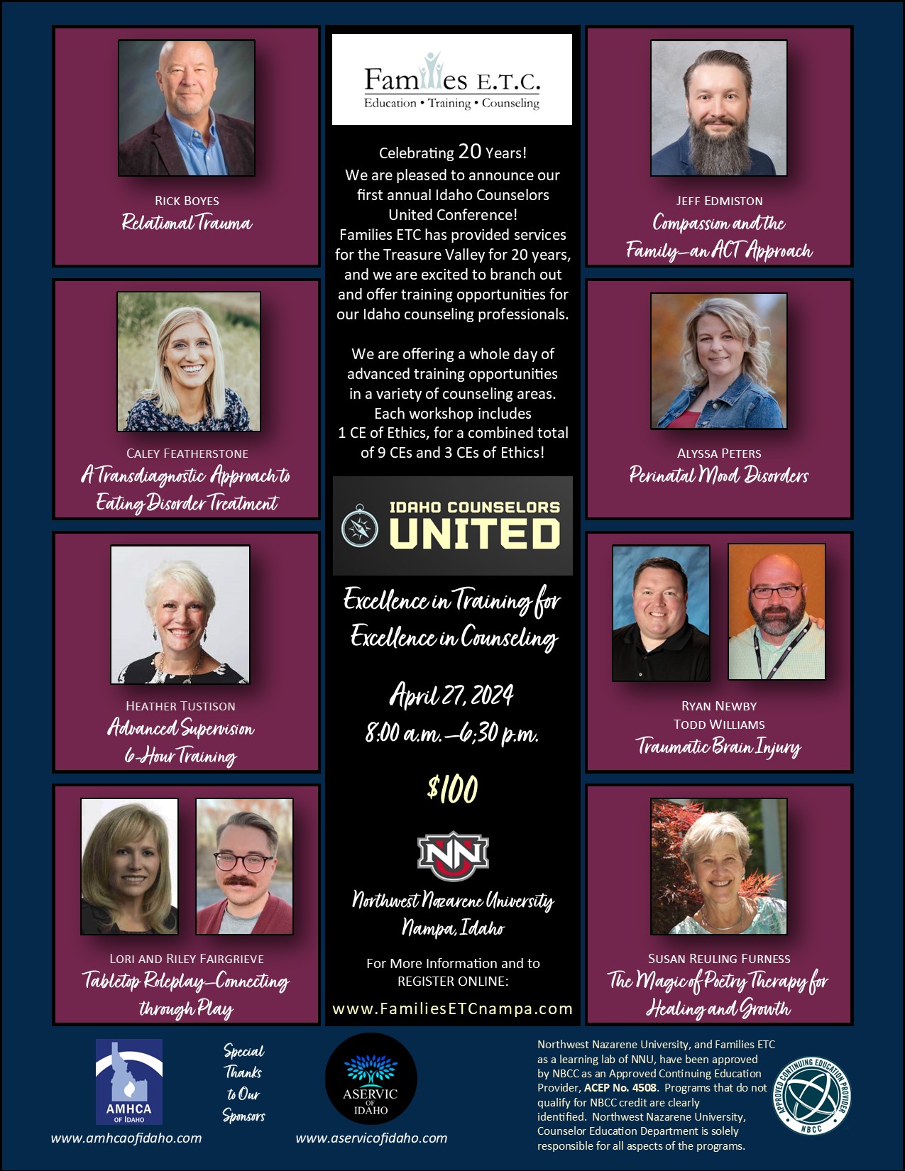 Idaho Counselors United Flyer 8 x 11 April 14 2024